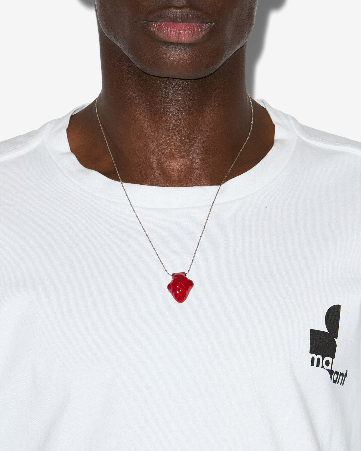ON MY HEART MAN NECKLACE