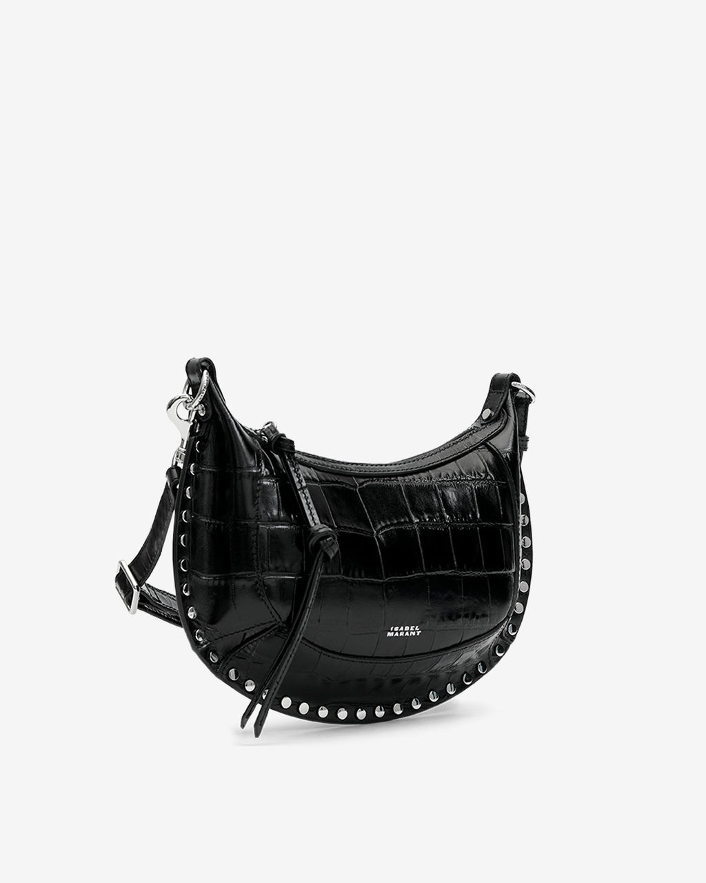 OSKAN MOON LEATHER CROCO BAG